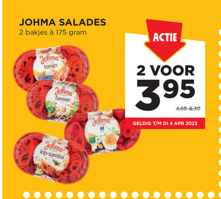 Johma   salade folder aanbieding bij  Jumbo - details