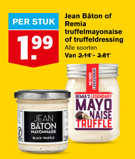 Jean Baton   mayonaise folder aanbieding bij  Hoogvliet - details