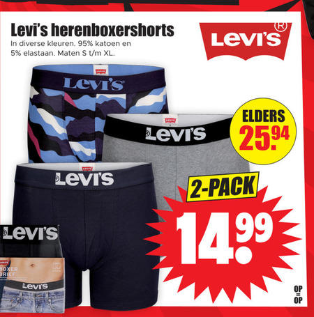 module veeg Ernest Shackleton Levi heren boxershort folder aanbieding bij Dirk - details