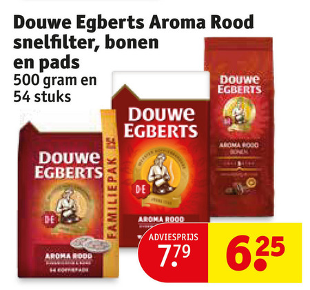 Douwe Egberts   koffiepad, koffie folder aanbieding bij  Kruidvat - details