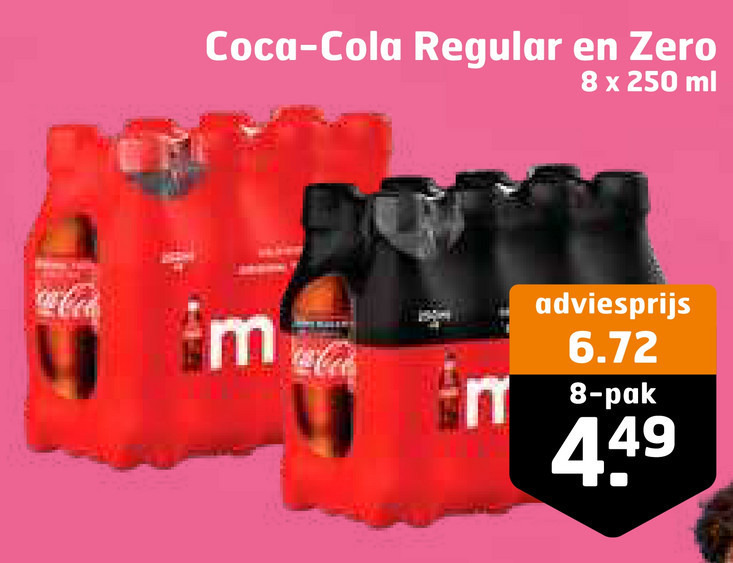 Coca-Cola   cola folder aanbieding bij  Trekpleister - details