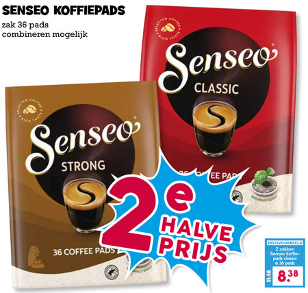 Douwe Egberts Senseo   koffiepad folder aanbieding bij  Boons Markt - details