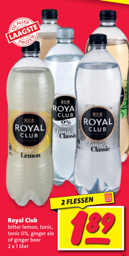 Royal Club   frisdrank folder aanbieding bij  Nettorama - details