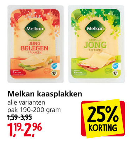 Melkan   kaasplakken folder aanbieding bij  Jan Linders - details