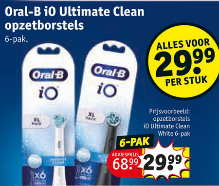 Braun Oral-B   opzetborstel folder aanbieding bij  Kruidvat - details