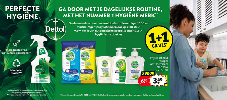 Dettol   allesreiniger, handzeep folder aanbieding bij  Kruidvat - details