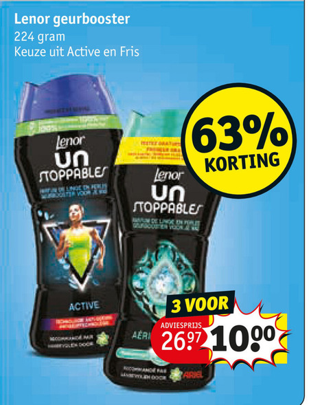 Lenor   wasverzachter folder aanbieding bij  Kruidvat - details