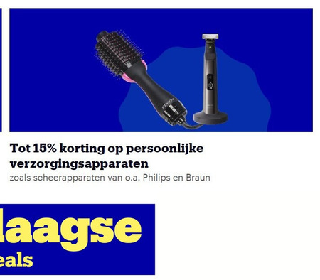 Dalset verslag doen van Vulgariteit Philips elektrisch scheerapparaat folder aanbieding bij Bol.com - details