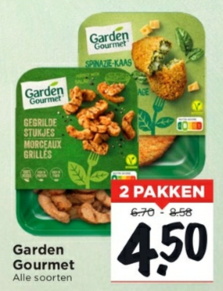 Garden Gourmet   vegetarisch folder aanbieding bij  Vomar - details