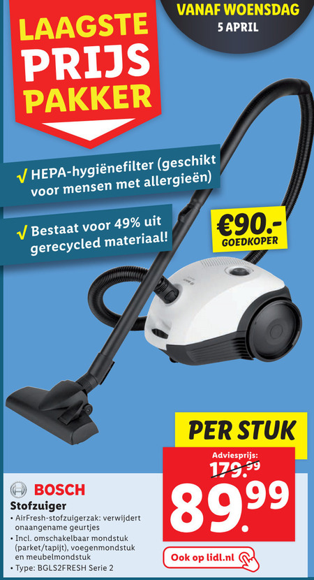 folder aanbieding bij -