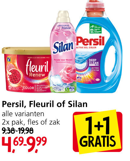 Persil   wasmiddel, wasverzachter folder aanbieding bij  Jan Linders - details