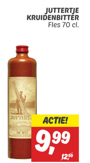 Juttertje   kruidenbitter folder aanbieding bij  Dekamarkt - details