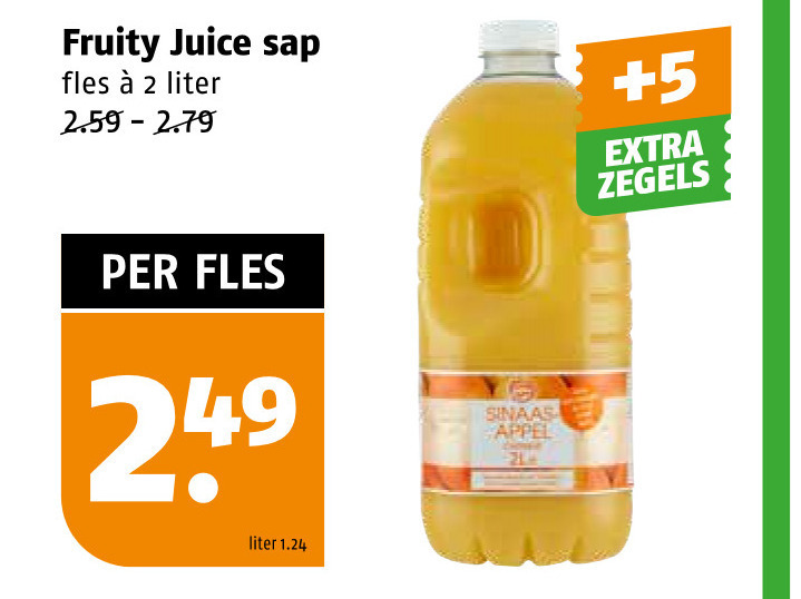 fruitdrank folder aanbieding bij Poiesz - details