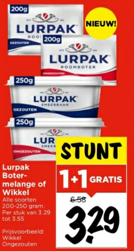 lurpak   roomboter folder aanbieding bij  Vomar - details