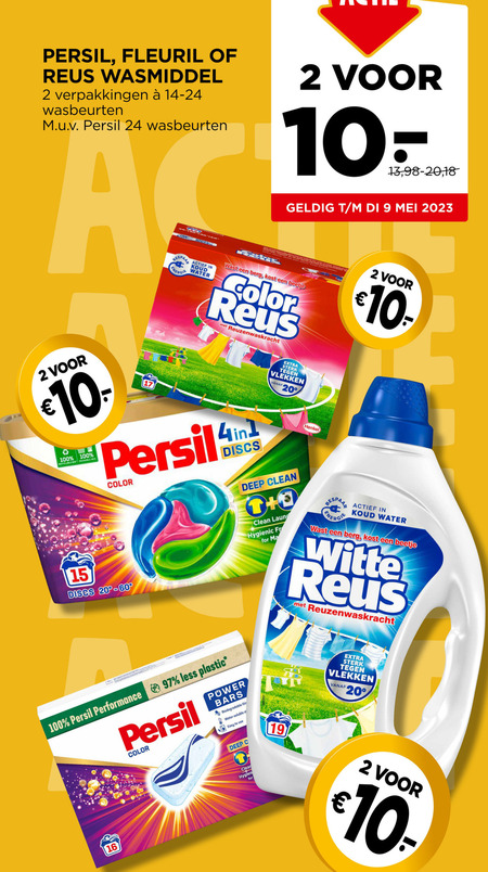 Persil   wasmiddel folder aanbieding bij  Jumbo - details