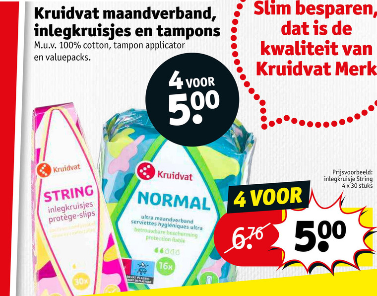 folder aanbieding bij Kruidvat details