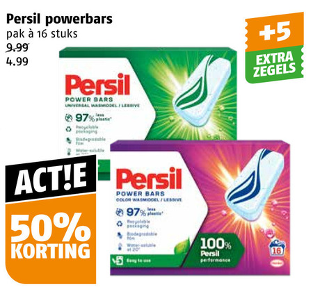 Persil   wasmiddel folder aanbieding bij  Poiesz - details