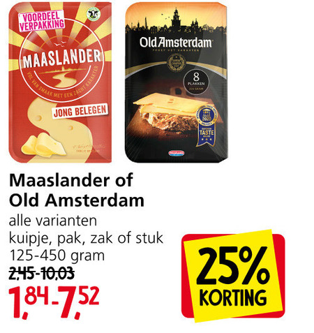 Old Amsterdam   kaas, kaasplakken folder aanbieding bij  Jan Linders - details