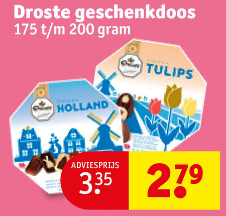 Droste   chocolade folder aanbieding bij  Kruidvat - details