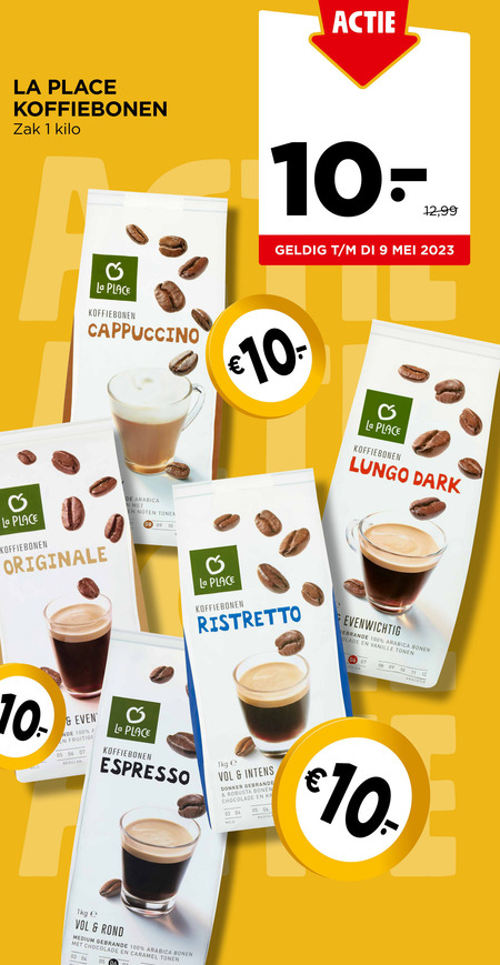 La Place   koffiebonen folder aanbieding bij  Jumbo - details