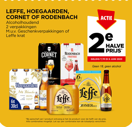 Leffe   speciaalbier, blikje bier folder aanbieding bij  Jumbo - details