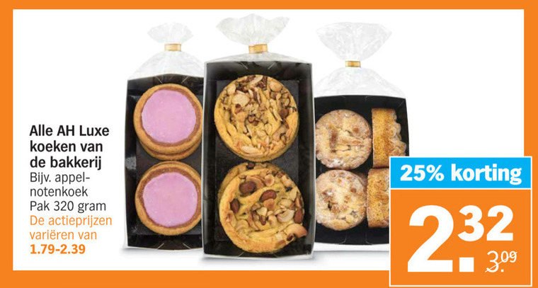koek folder aanbieding bij Albert Heijn - details