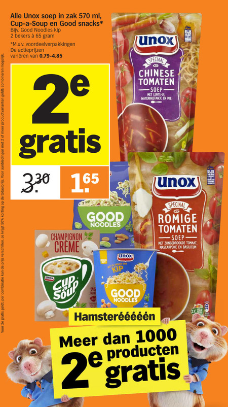 Cup a Soup   soep folder aanbieding bij  Albert Heijn - details