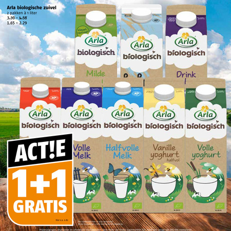 Arla   zuivel, melk folder aanbieding bij  Poiesz - details