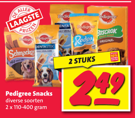 Pedigree Dentastix   hondensnacks folder aanbieding bij  Nettorama - details