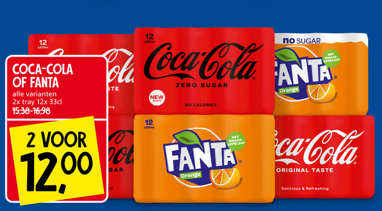 Fanta   frisdrank, cola folder aanbieding bij  Jan Linders - details