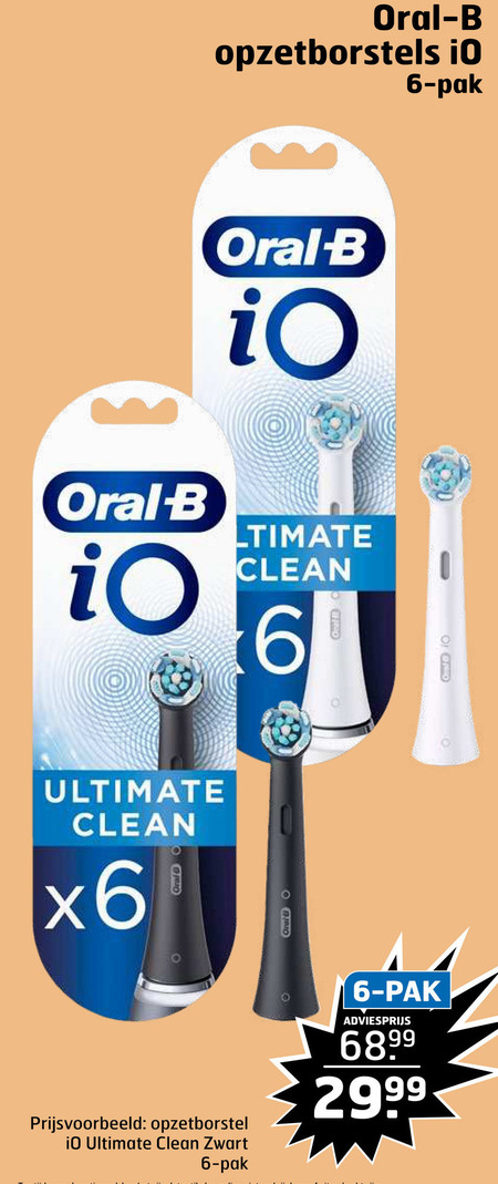 Braun Oral-B   opzetborstel folder aanbieding bij  Trekpleister - details