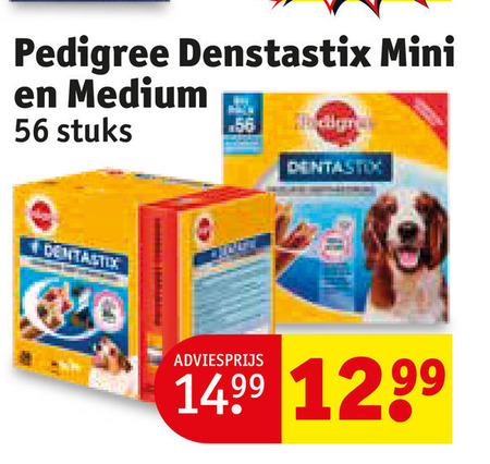 Pedigree Dentastix   hondensnacks folder aanbieding bij  Kruidvat - details