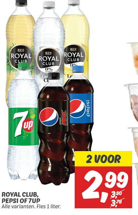 Pepsi   cola, frisdrank folder aanbieding bij  Dekamarkt - details