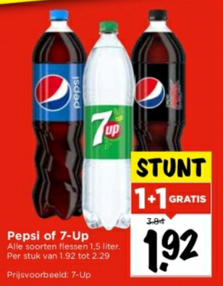 Pepsi   frisdrank, cola folder aanbieding bij  Vomar - details