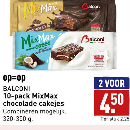 Balconi   cakejes folder aanbieding bij  Aldi - details