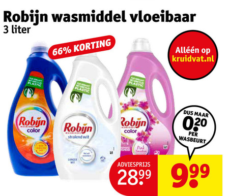 Robijn folder aanbieding bij -