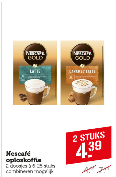 Nescafe Oploskoffie Folder Aanbieding Bij Coop - Details