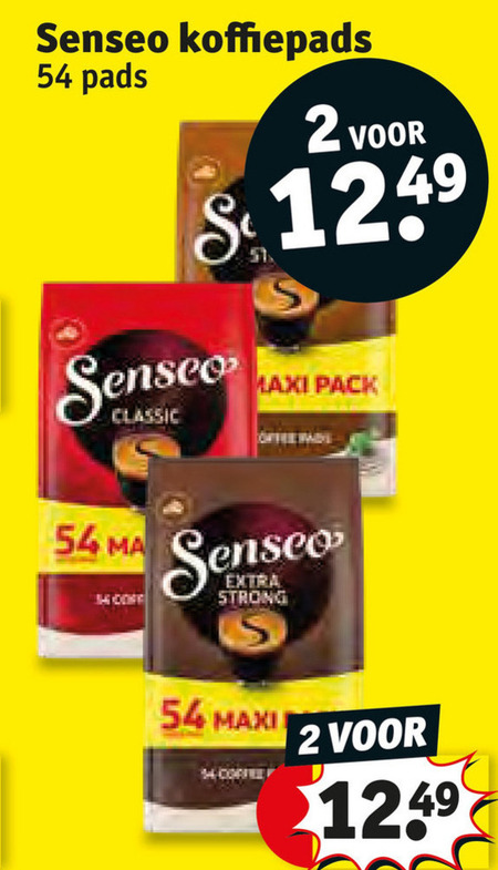 Douwe Egberts Senseo   koffiepad folder aanbieding bij  Kruidvat - details