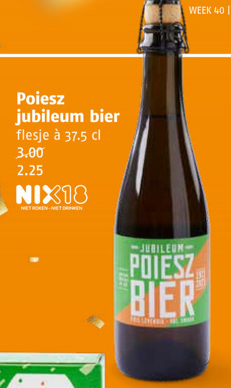 Poiesz Huismerk speciaalbier folder aanbieding bij Poiesz - details