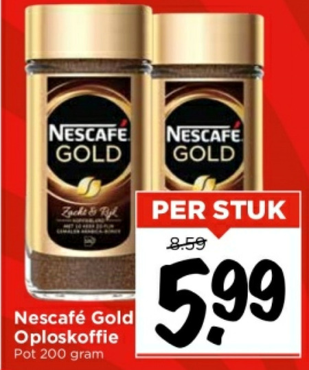 Nescafe Oploskoffie Folder Aanbieding Bij Vomar - Details