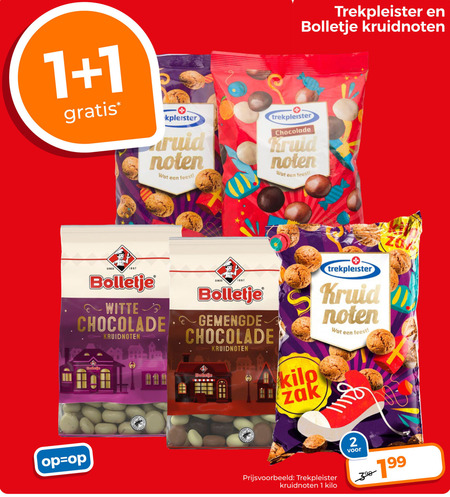 Bolletje   kruidnoten folder aanbieding bij  Trekpleister - details