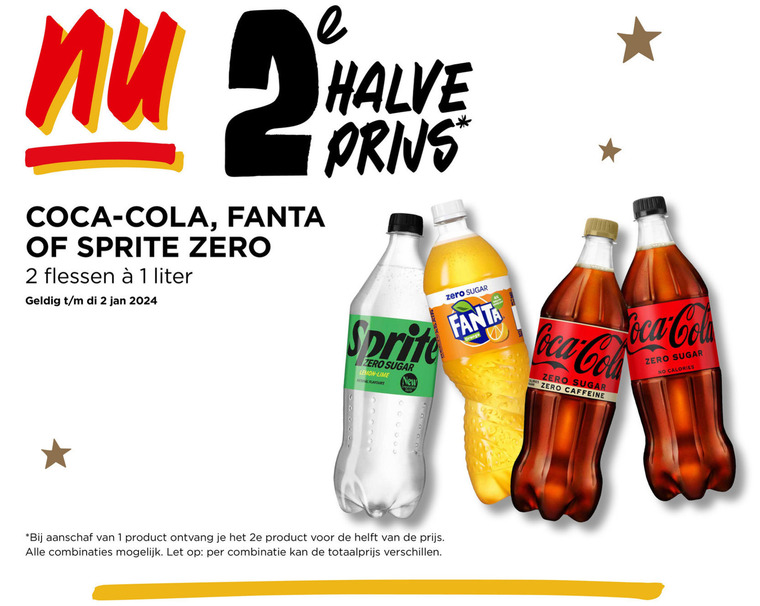 Fanta   frisdrank, cola folder aanbieding bij  Jumbo - details