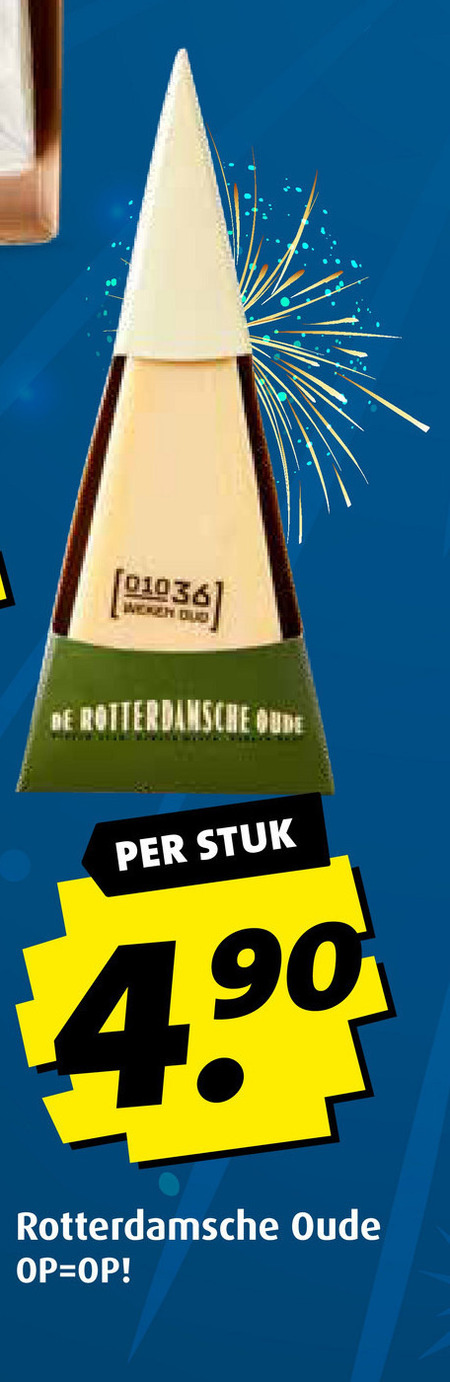 Rotterdamsche Oude   kaas folder aanbieding bij  Boni - details