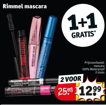 Maskara Folder Rimmel mascara folder aanbieding bij Kruidvat - details