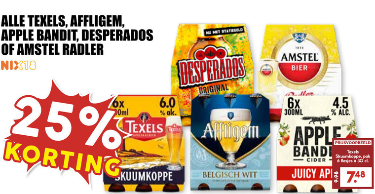 Affligem   speciaalbier, appelcider folder aanbieding bij  MCD Supermarkt Basis - details