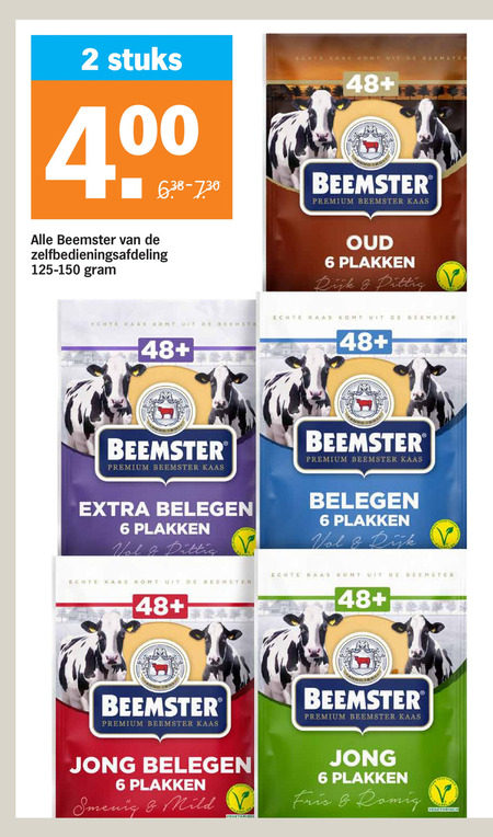 Beemster   kaasplakken folder aanbieding bij  Albert Heijn - details