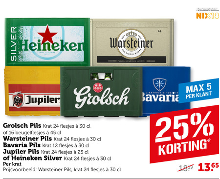 Bavaria   krat bier folder aanbieding bij  Coop - details