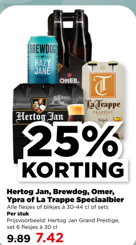 Omer   speciaalbier folder aanbieding bij  Plus - details