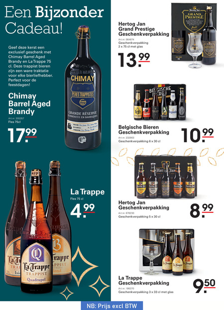 Hertog Jan   speciaalbier folder aanbieding bij  Sligro - details