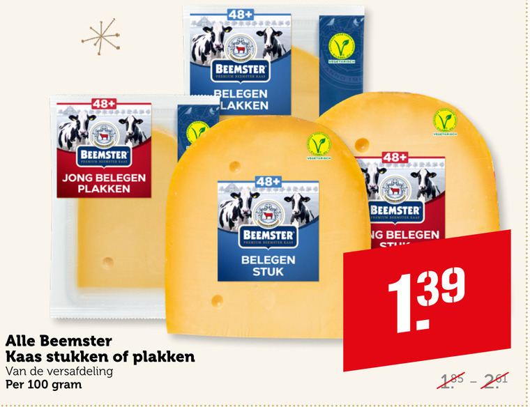 Beemster   kaas, kaasplakken folder aanbieding bij  Coop - details